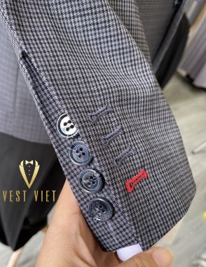 Suit Caro Xám V16