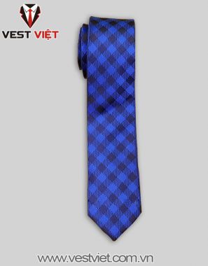 CÀ VẠT XANH CARO CRV10