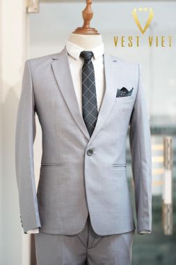 #202050XT - VEST XÁM TRẮNG