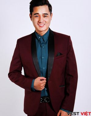 VEST ĐỎ RƯỢU VM35