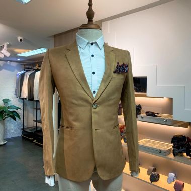 #202165BLDL - Blazer Da lộn