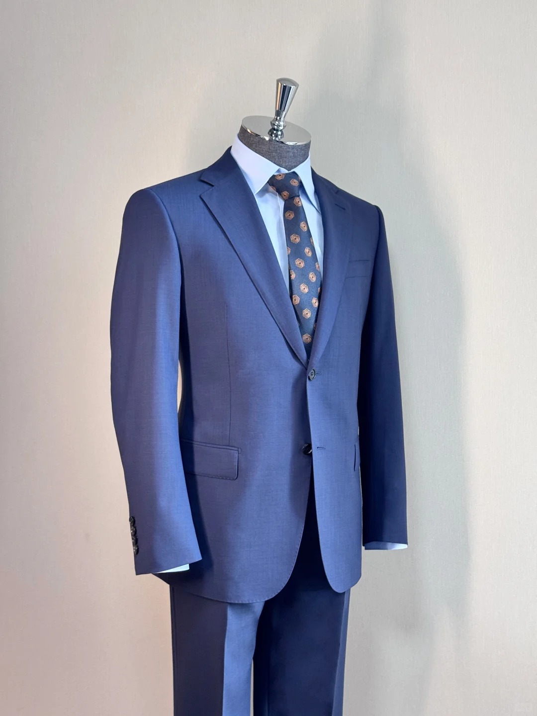 Bộ Vest Xanh Denim Mã 01