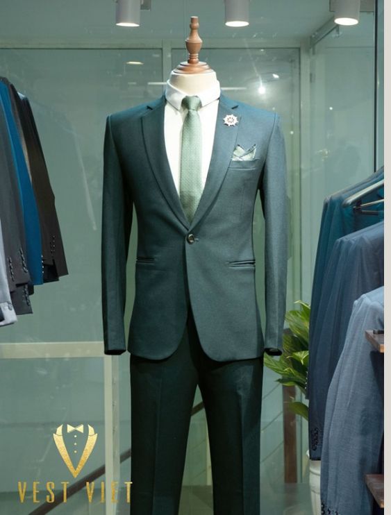 Bộ Vest Đồng Phục Dark Green