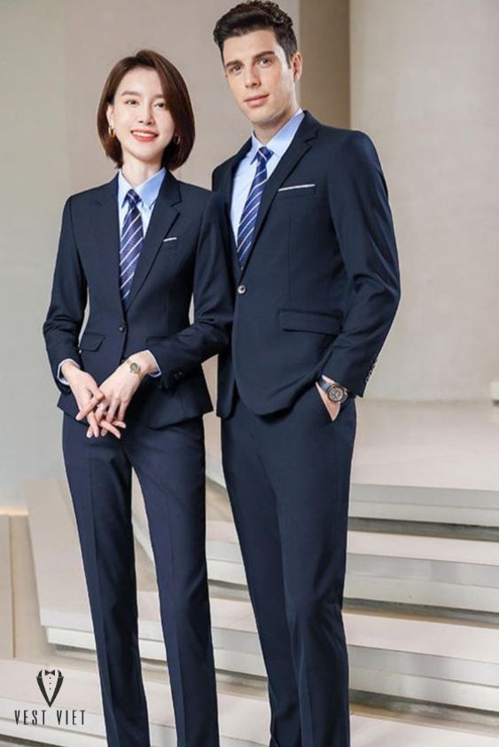 Bộ Vest Đồng Phục Blue Midnight
